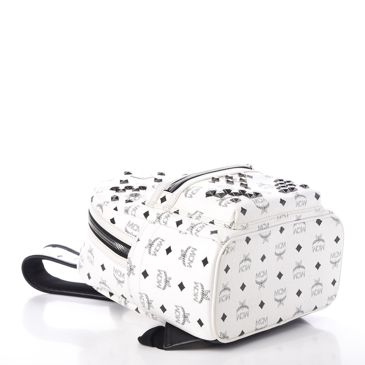 Visetos Studded Small Stark M Backpack White