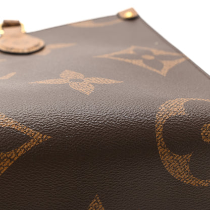 Louis Vuitton Reverse Monogram Giant Onthego MM 16 of 18