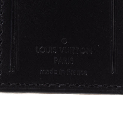 Louis Vuitton Calfskin Small Luggage Tag Black 3 of 4