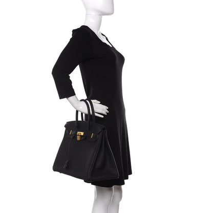 Hermes Togo Birkin 35 Black 2 of 11