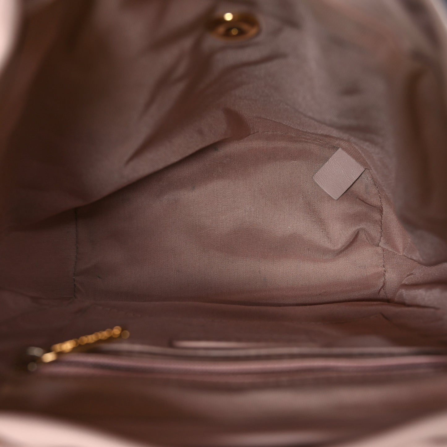 Lambskin Quilted Small Urban Spirit Backpack Light Pink
