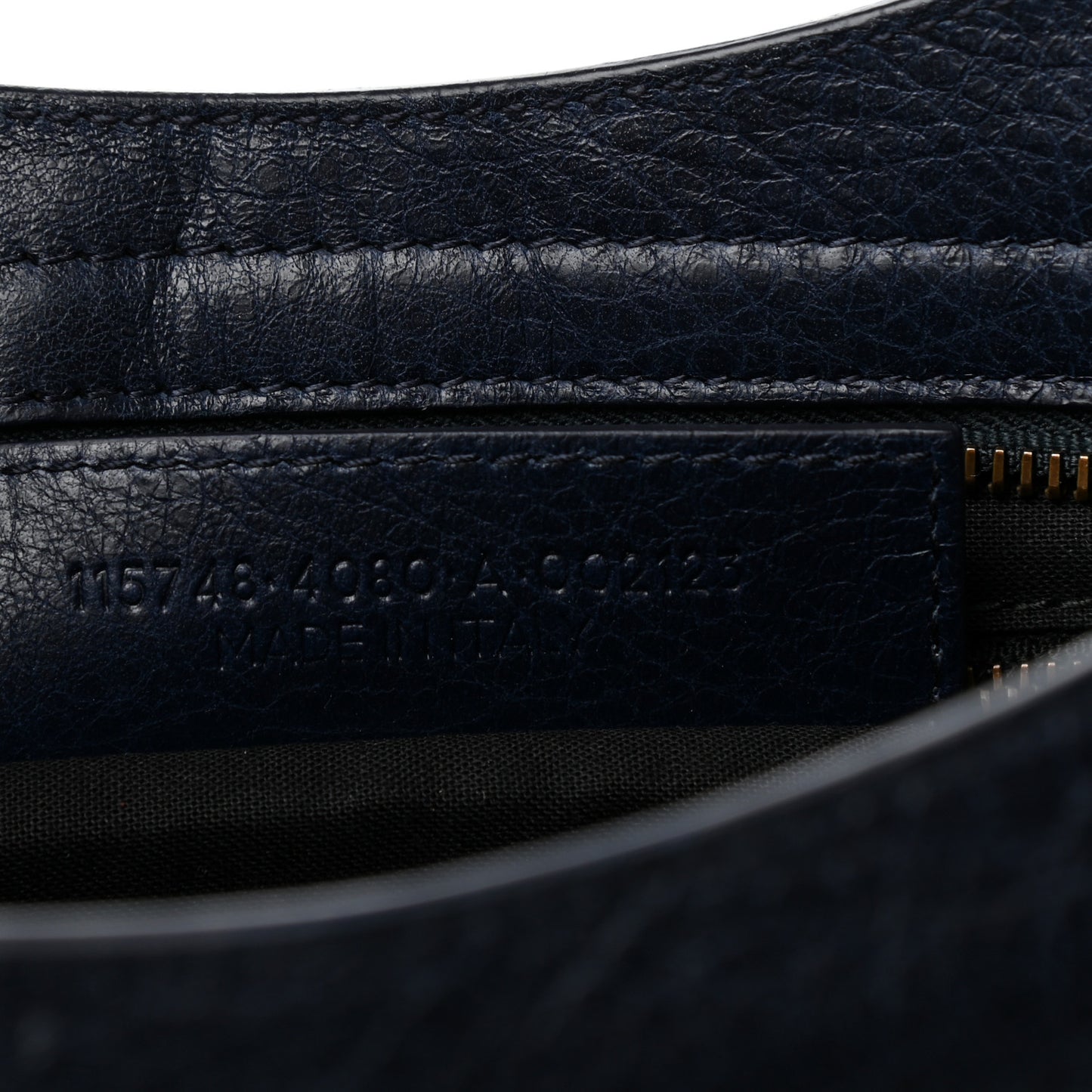 Cuir Arena Striped Classic Hardware City Bleu Nuit Rouge