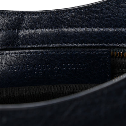 Balenciaga Cuir Arena Striped Classic Hardware City Bleu Nuit Rouge 8 of 11