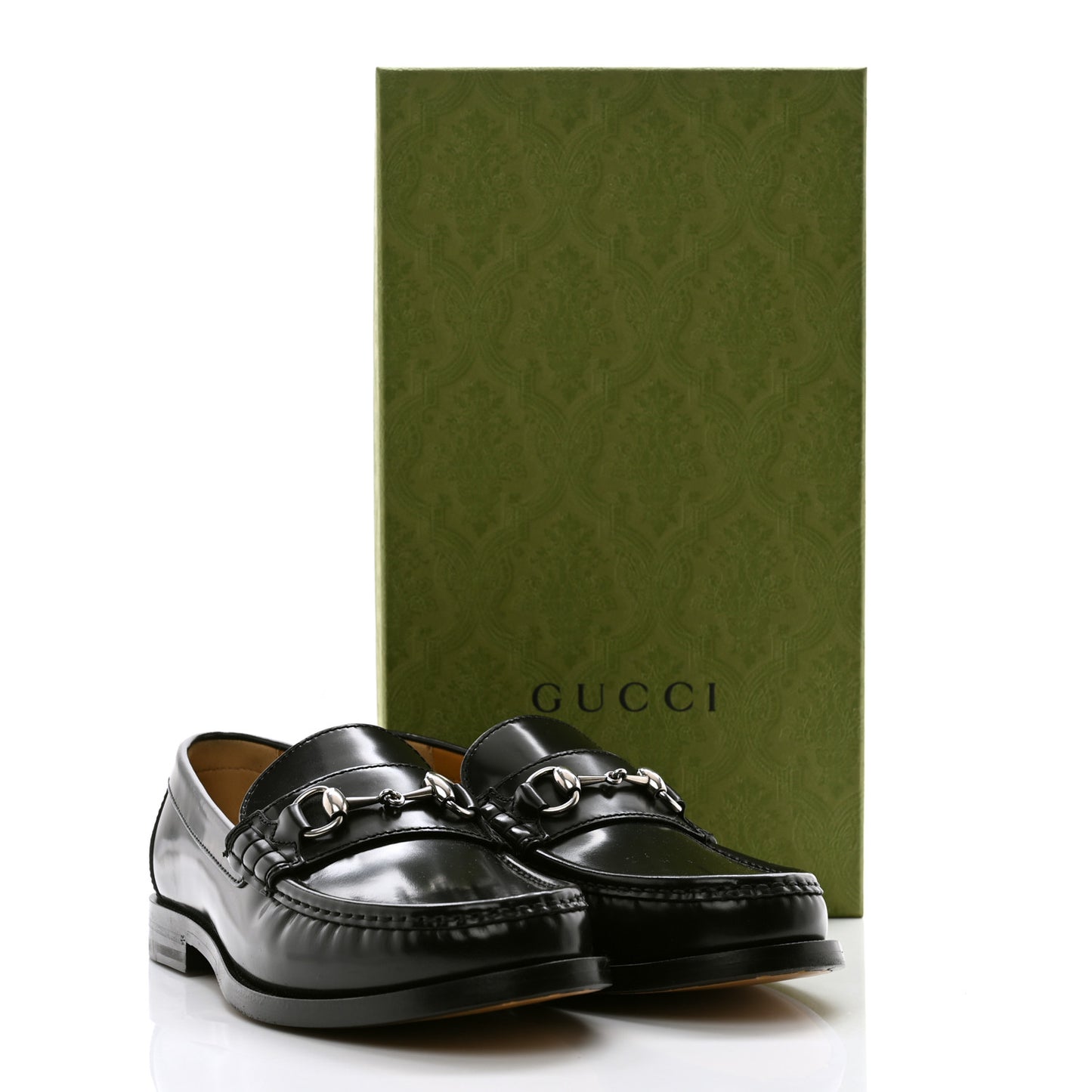 Mandala Goatskin Mens Horsebit Loafers 9 Black