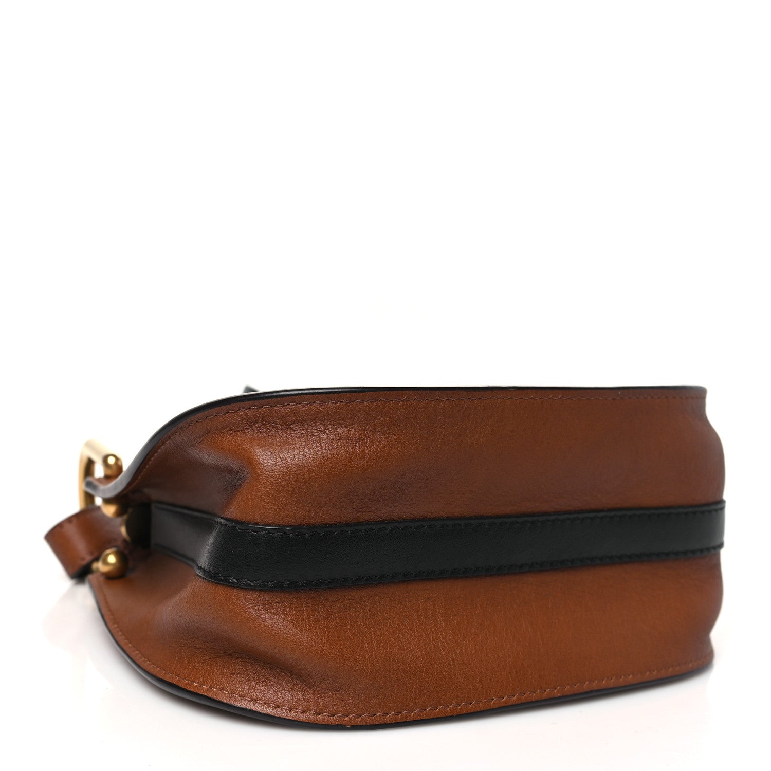 Chloe Grained Calfskin Nano Hayley Hobo  Tan 4 of 10