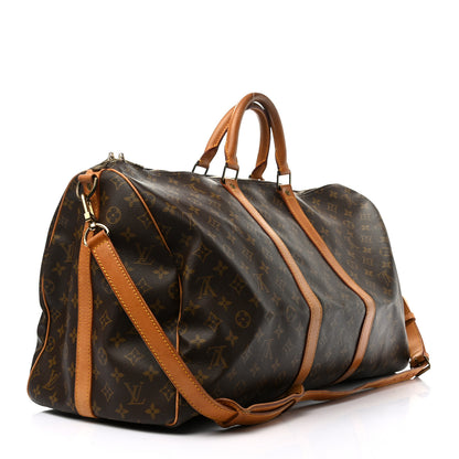 Louis Vuitton Monogram Keepall Bandouliere 55 3 of 11
