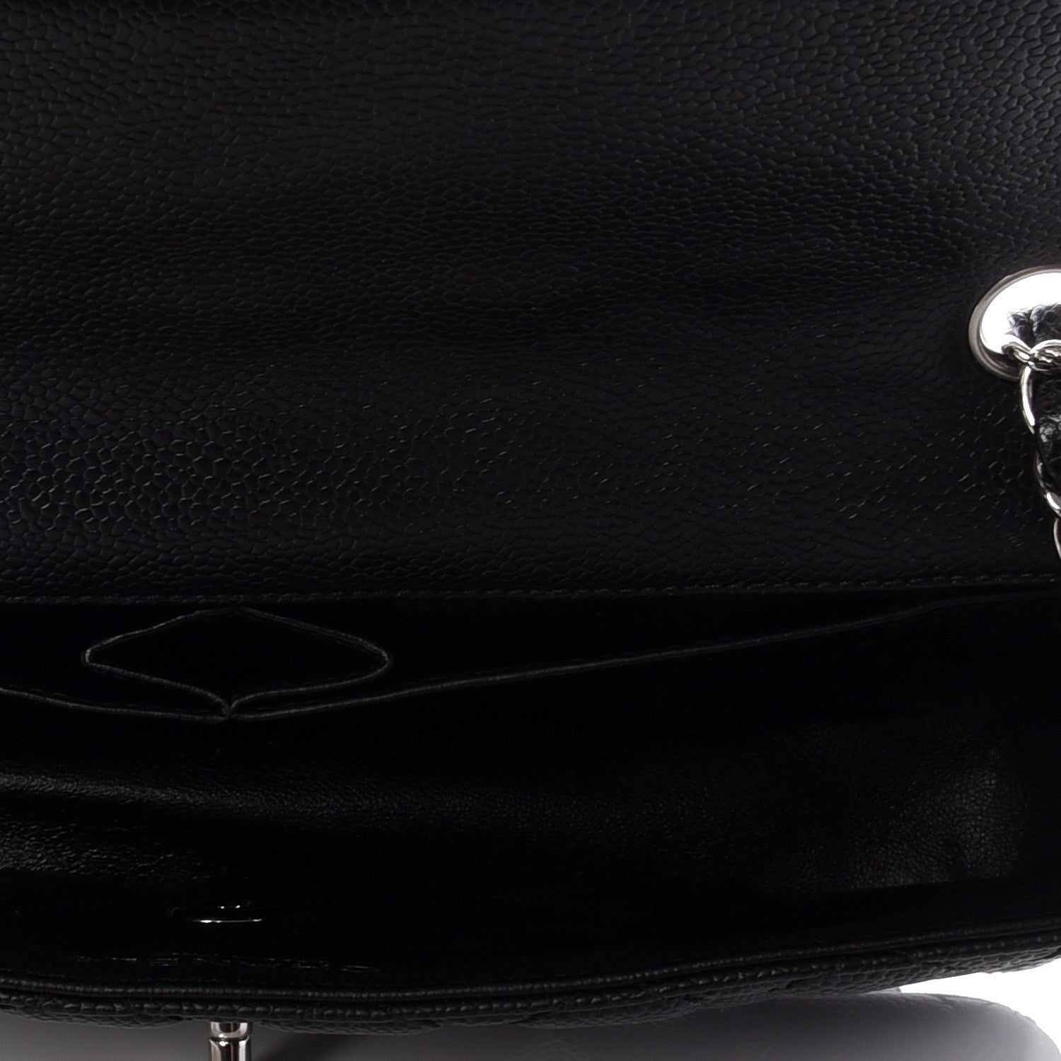 Chanel Caviar Quilted East West Flap Black 4 of 9