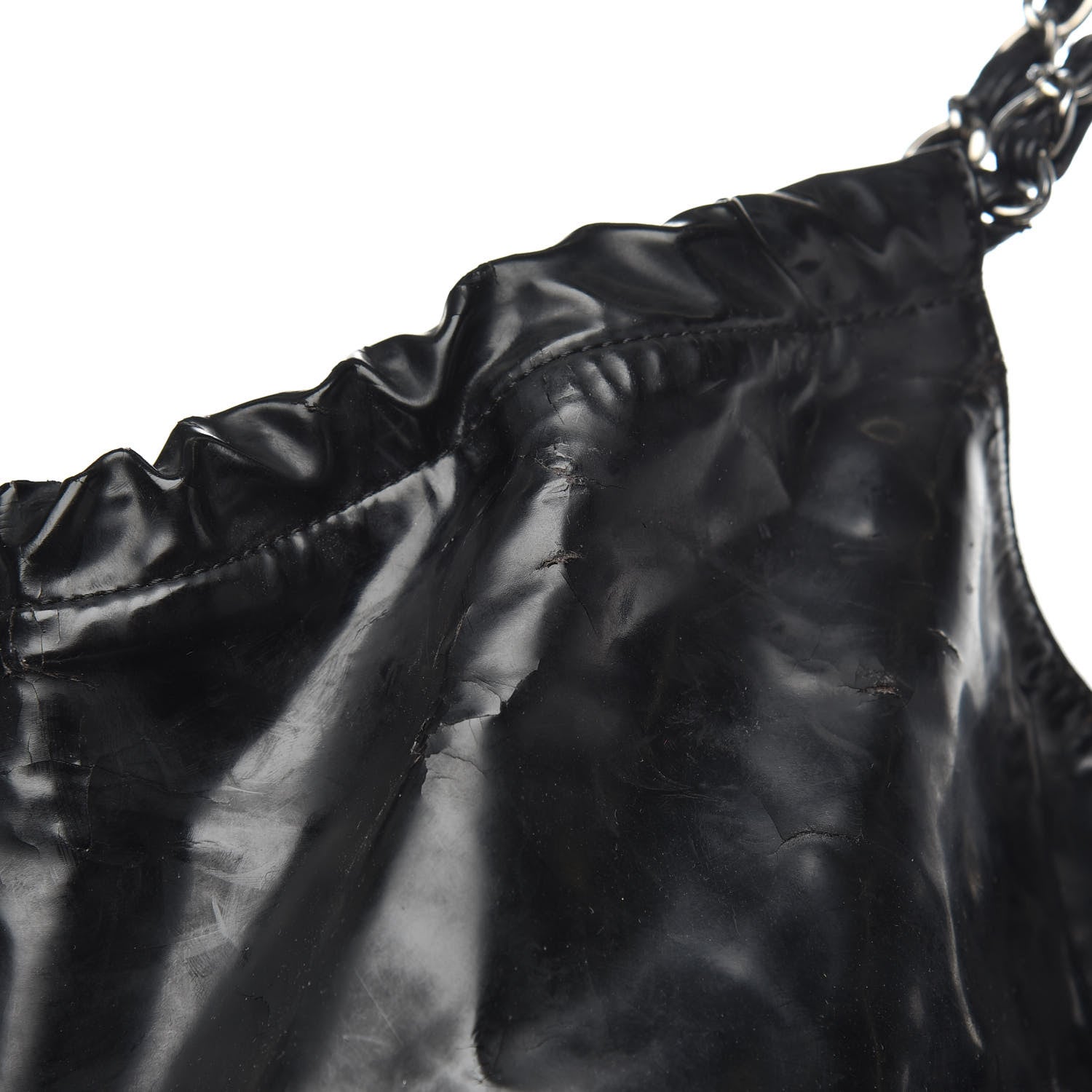 Chanel Vinyl XL Coco Cabas Black 12 of 15
