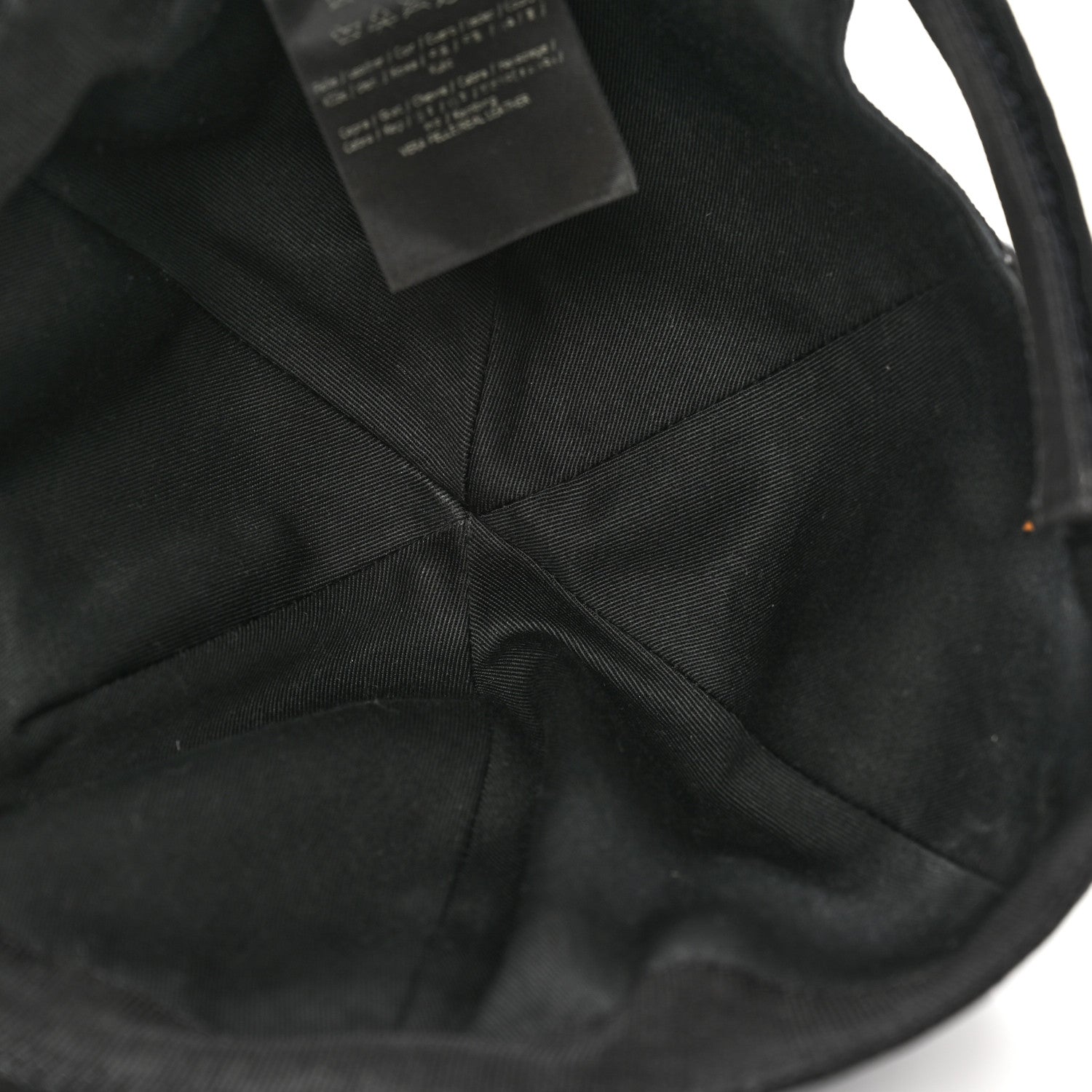 Fendi Cotton Suede Eyecap Shield Sunglasses With Baseball Cap Black 7 of 10