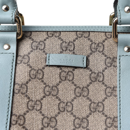 Gucci GG Plus Monogram Medium Joy Boston Light Blue 8 of 12
