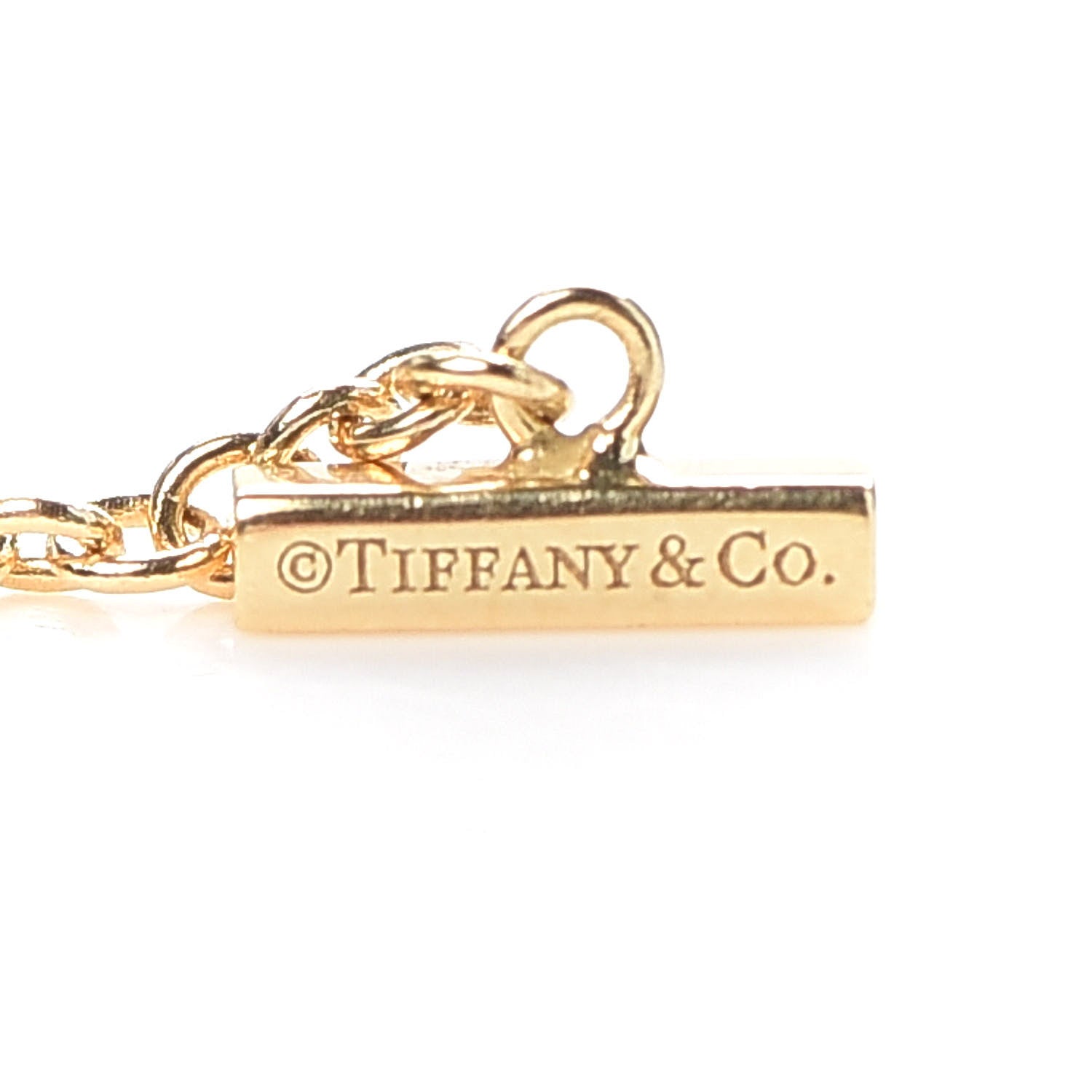 Tiffany 18K Yellow Gold T Smile Bracelet 4 of 6
