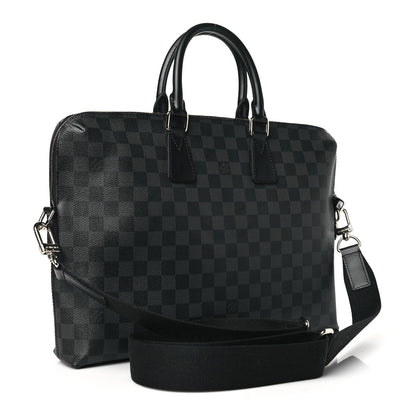 Louis Vuitton Damier Graphite Porte-Documents Jour 3 of 10