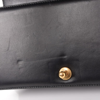 Chanel Lambskin Quilted Medium Boy Flap Black 9 of 9