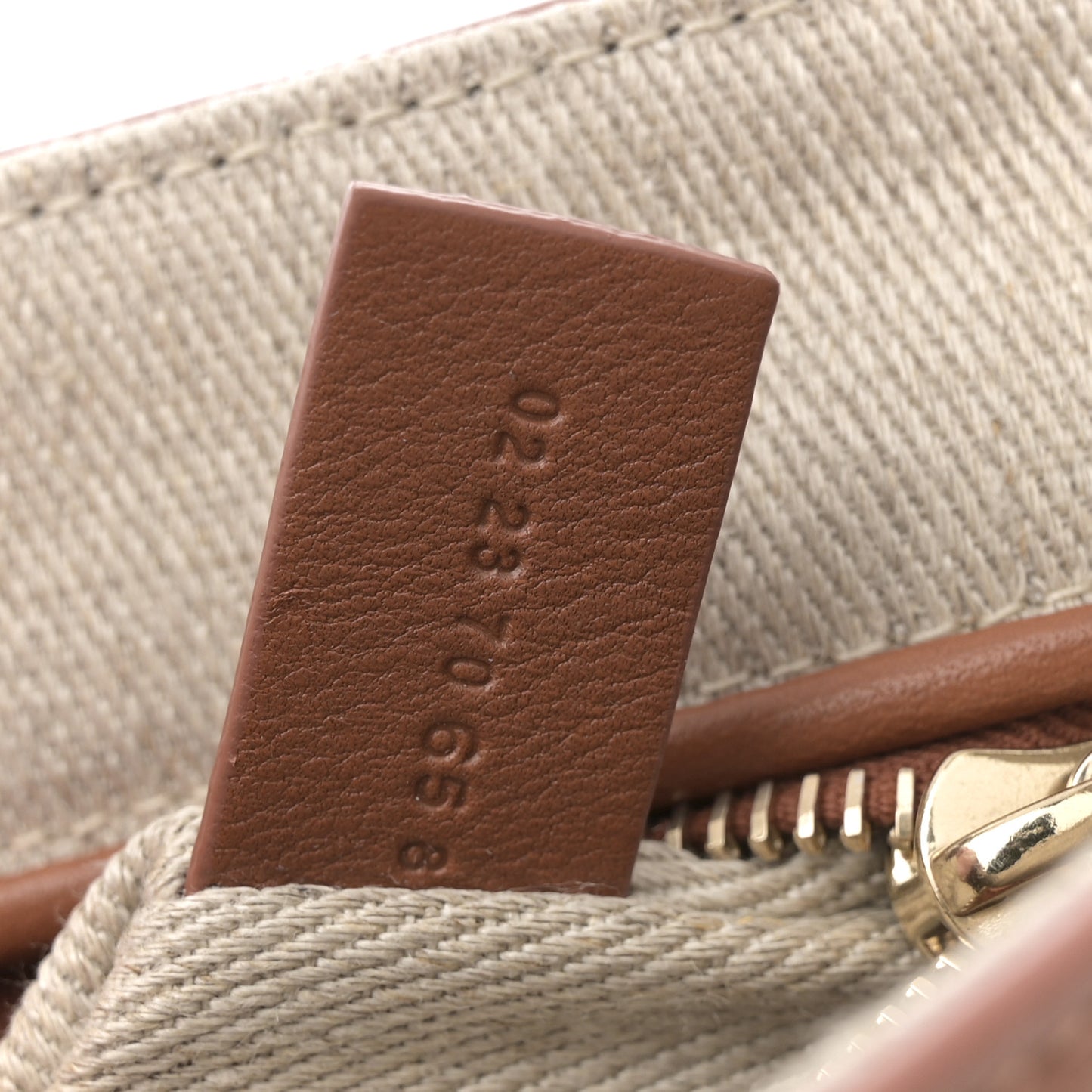 Grained Calfskin Medium Penelope Shoulder Bag Caramel