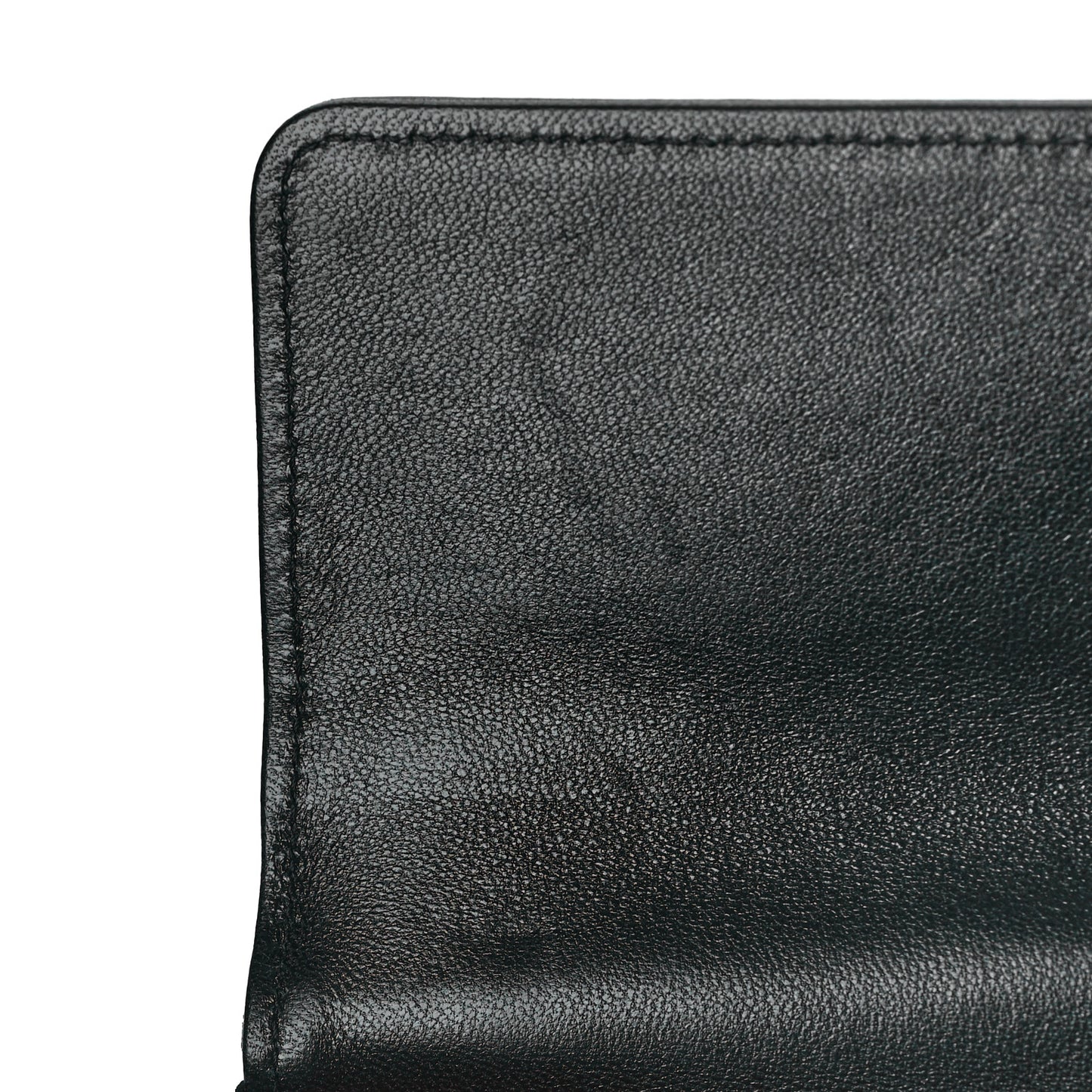 Lambskin Quilted Chanel 19 Flap Wallet Black