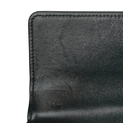 Chanel Lambskin Quilted Chanel 19 Flap Wallet Black 11 of 12