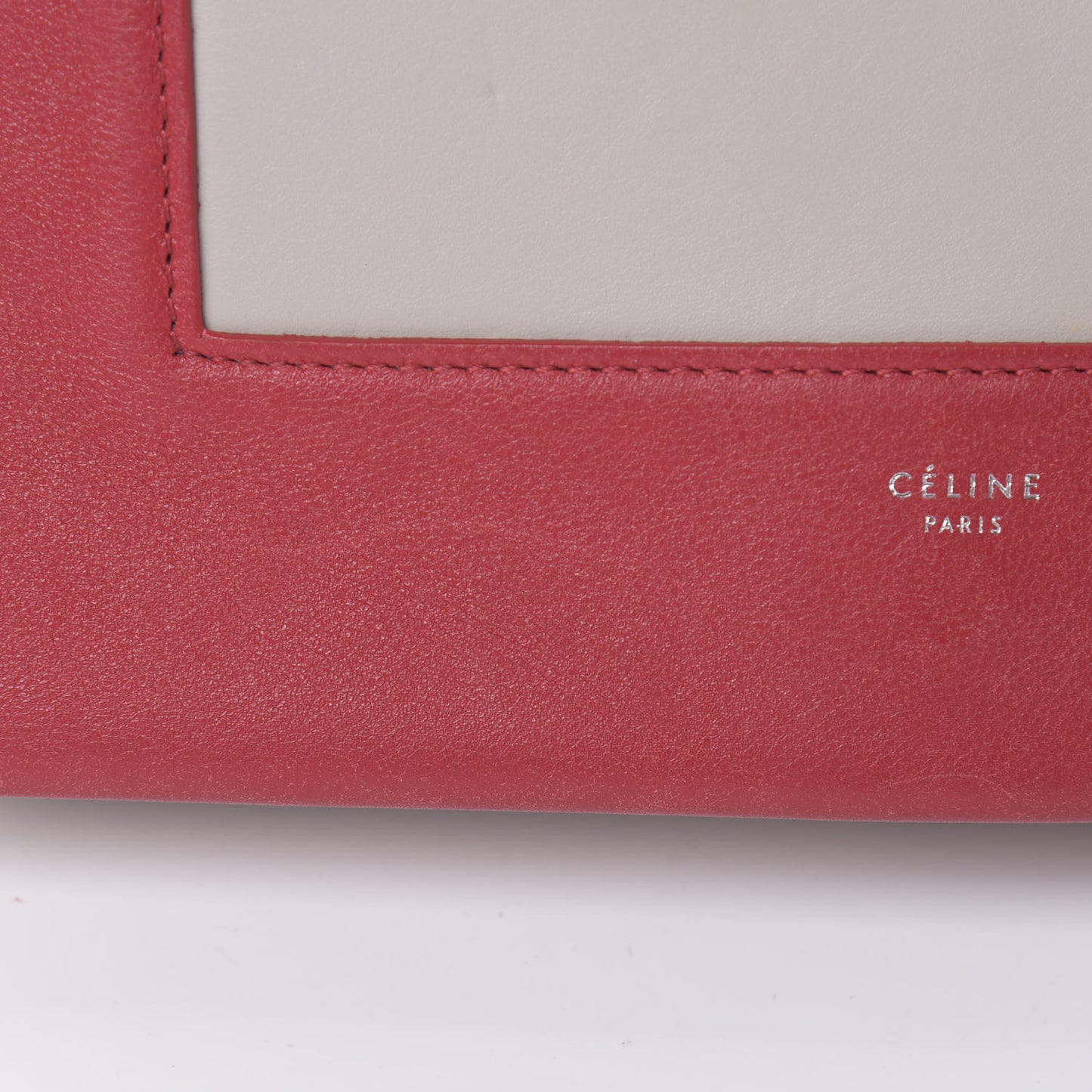 Shiny Smooth Calfskin Medium Frame Shoulder Bag Poppy Red Clay