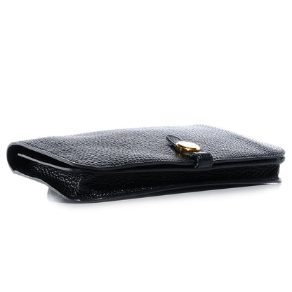 Hermes Togo Dogon Wallet Waist Pouch Black 4 of 8