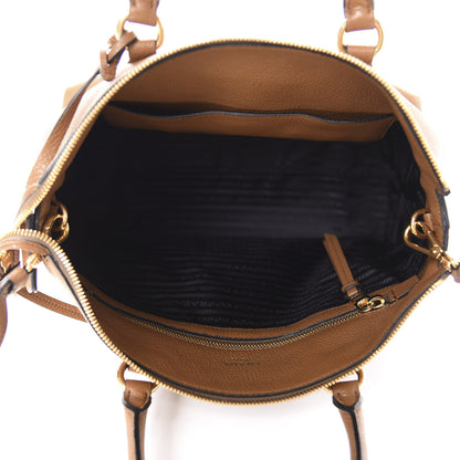 Prada Vitello Phenix Tote Cannella 5 of 10