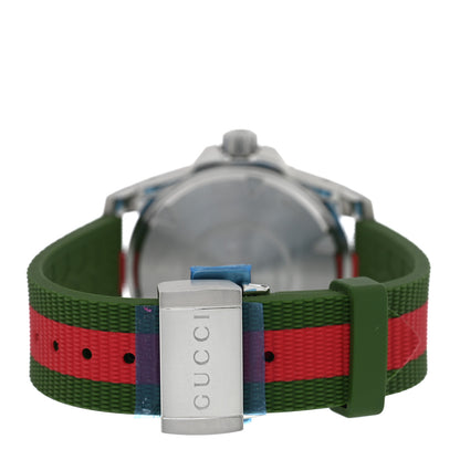 Gucci Stainless Steel Rubber 40mm Dive Automatic Watch Black 3 of 5