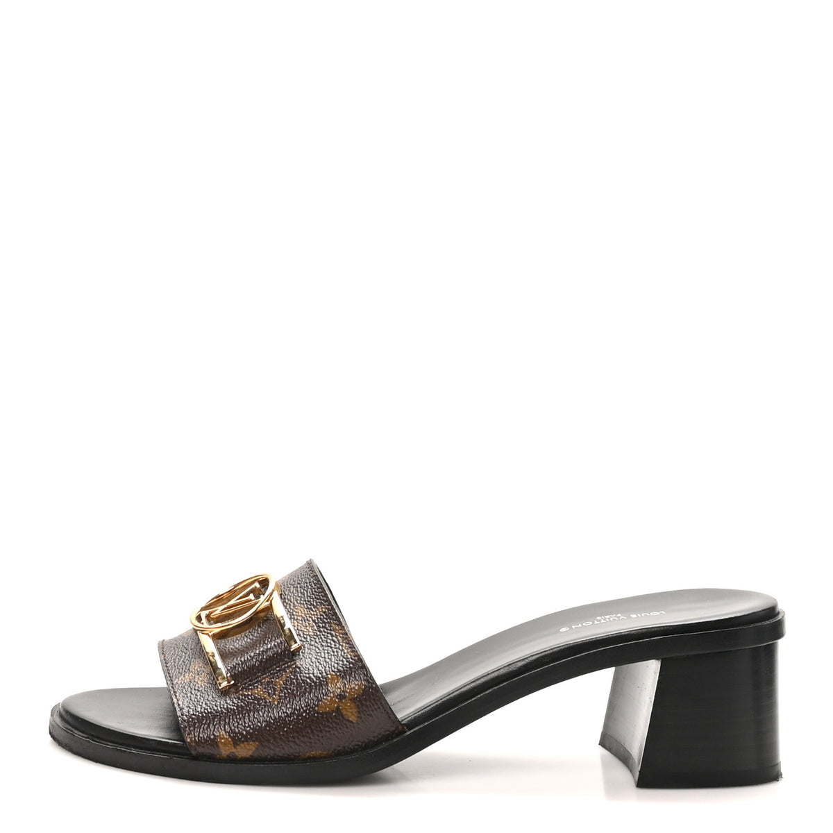 Louis Vuitton Monogram Lock It Mules 39 1 of 10