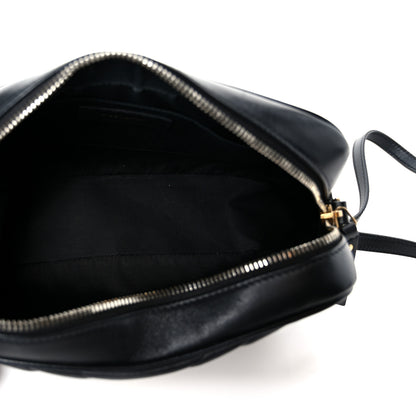 Saint Laurent Calfskin Matelasse Monogram Lou Camera Bag Black 5 of 10