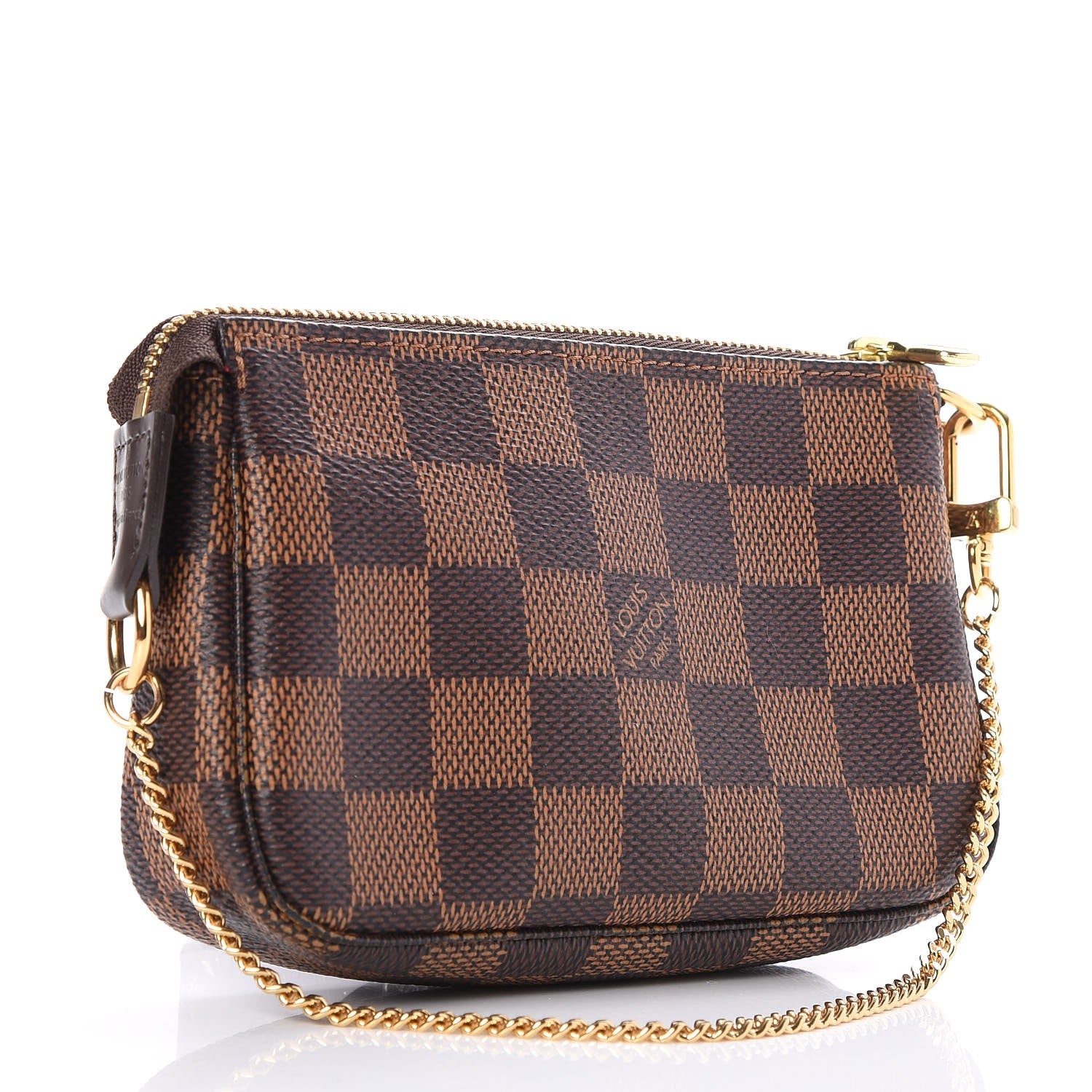Louis Vuitton Damier Ebene Mini Pochette Accessories 3 of 7