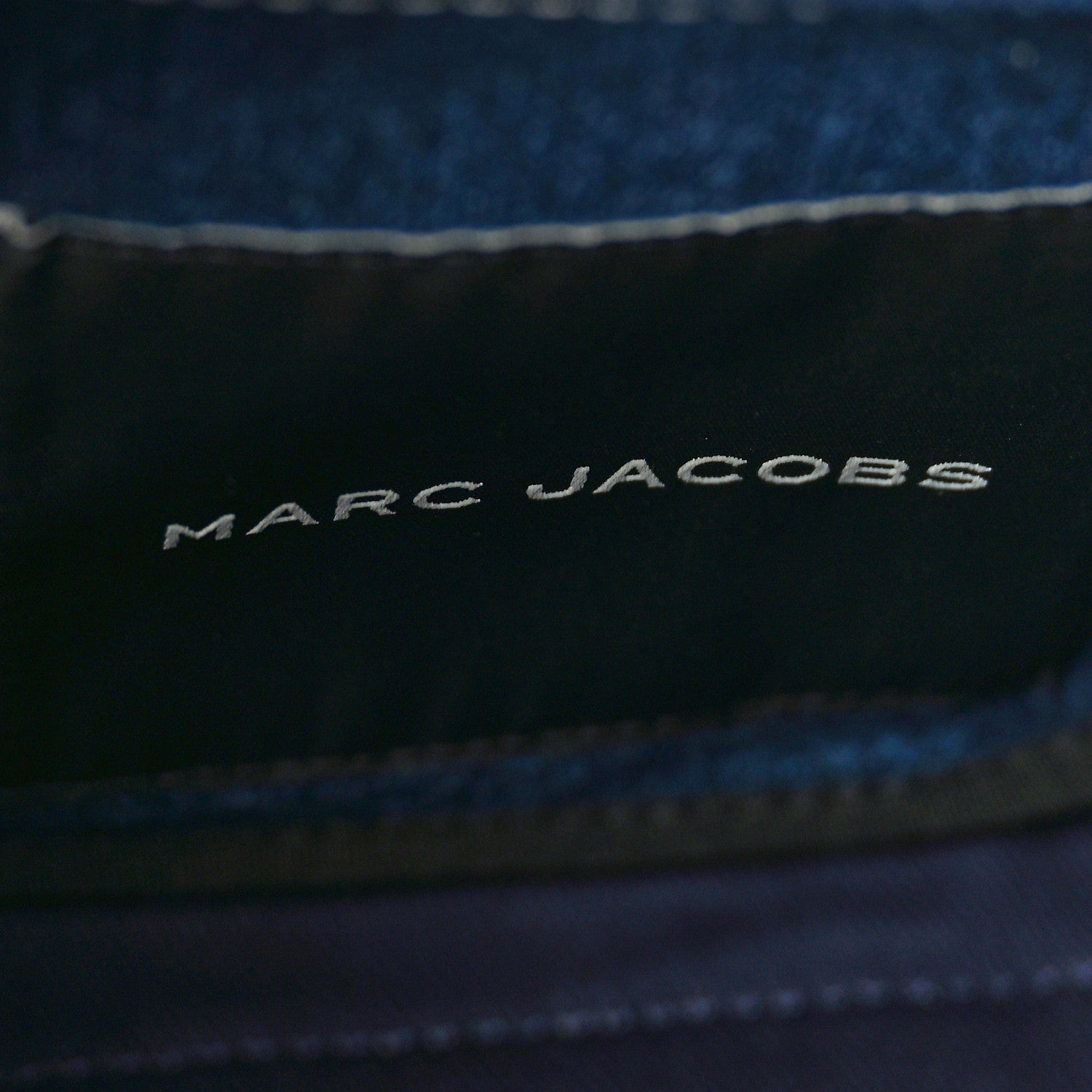 Marc Jacobs MARC JACOBS Denim Canvas Medium The Tote Bag Blue 6 of 9