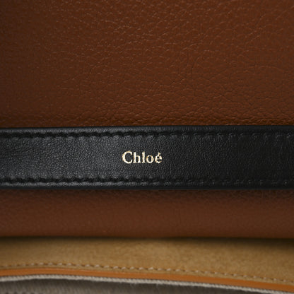 Chloe Suede Calfskin Medium Penelope Shoulder Bag Safari Gold 6 of 10