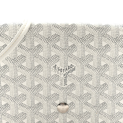 Goyard Goyardine Plumet Wallet Clutch White 7 of 9