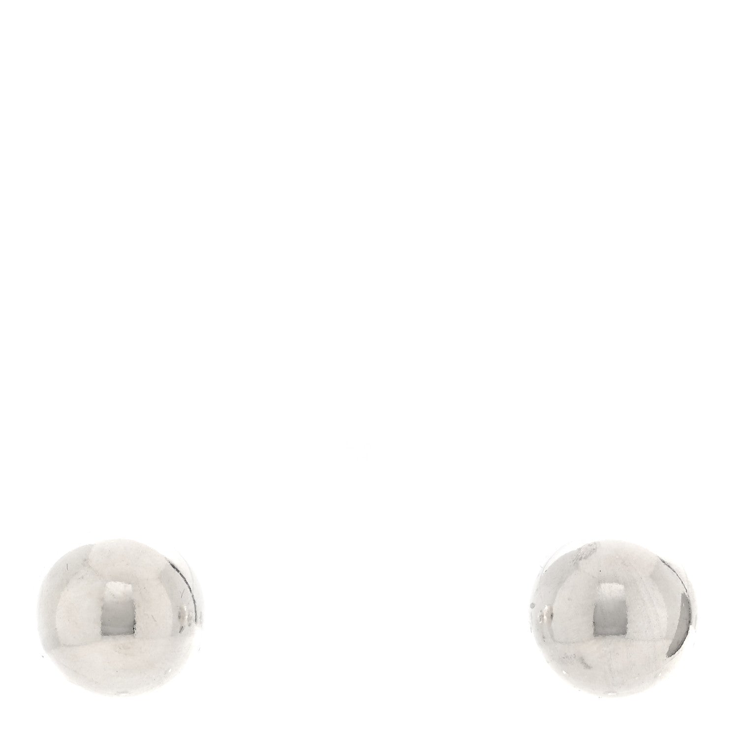 Tiffany Sterling Silver 10mm HardWear Ball Earrings 1 of 4