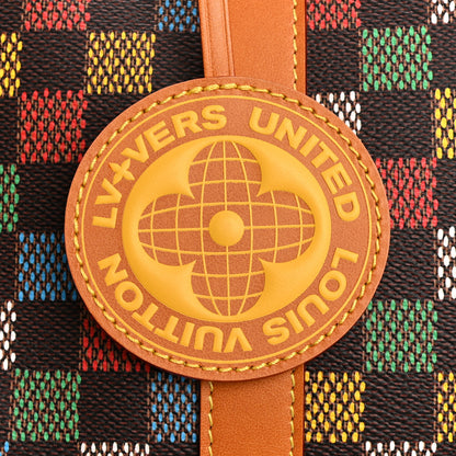 Louis Vuitton LV Vers Damier Ebene Keepall Bandouliere 50 12 of 13