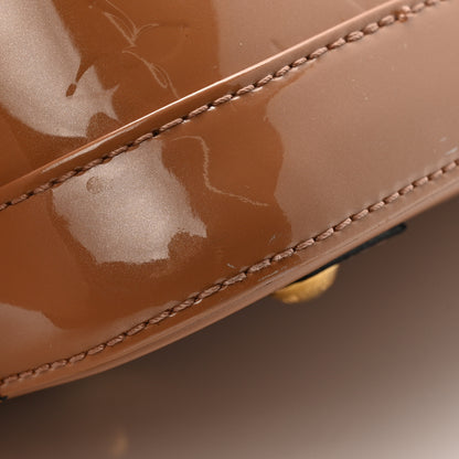 Louis Vuitton Vernis Alma BB Rose Velours 12 of 15
