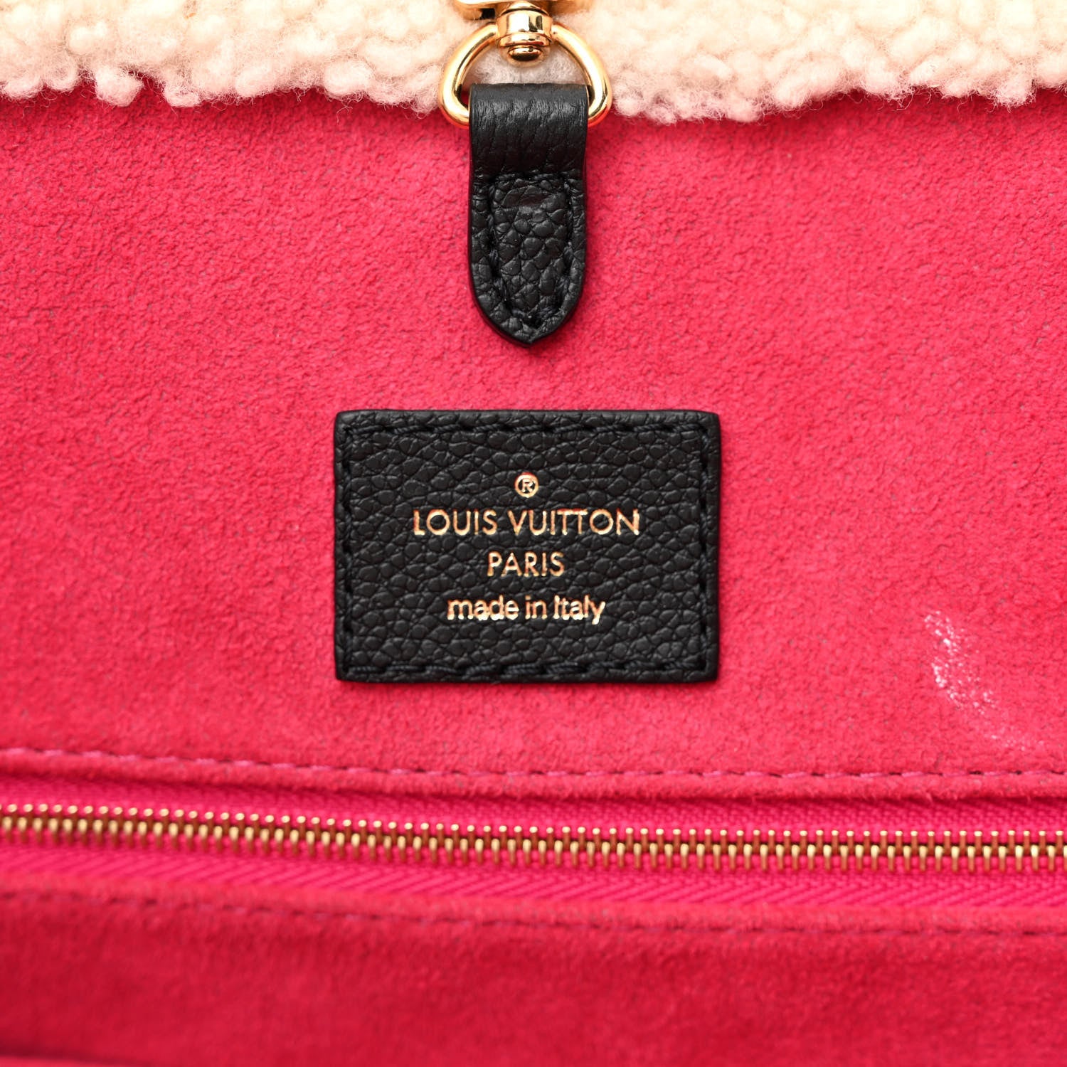 Louis Vuitton Calfskin Monogram Teddy Onthego GM Black 6 of 13