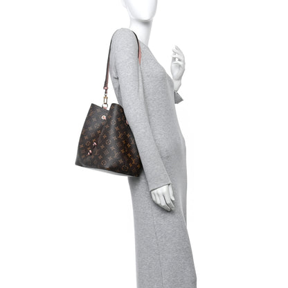 Louis Vuitton Monogram Neonoe MM Rose Poudre 2 of 10