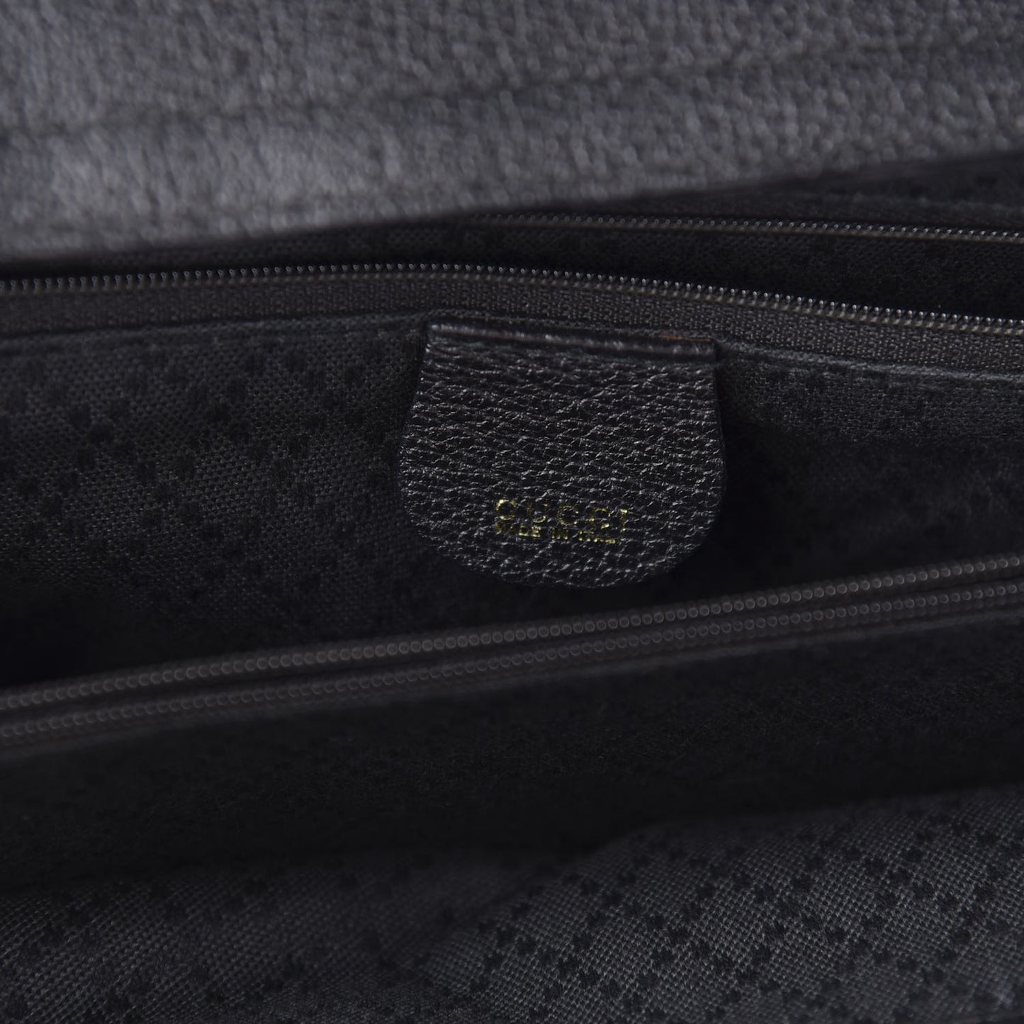 Suede Bamboo Top Handle Bag Black