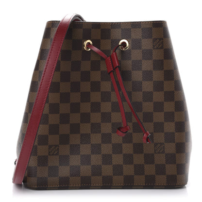 Louis Vuitton Damier Ebene Neonoe MM Cherry Berry 1 of 9