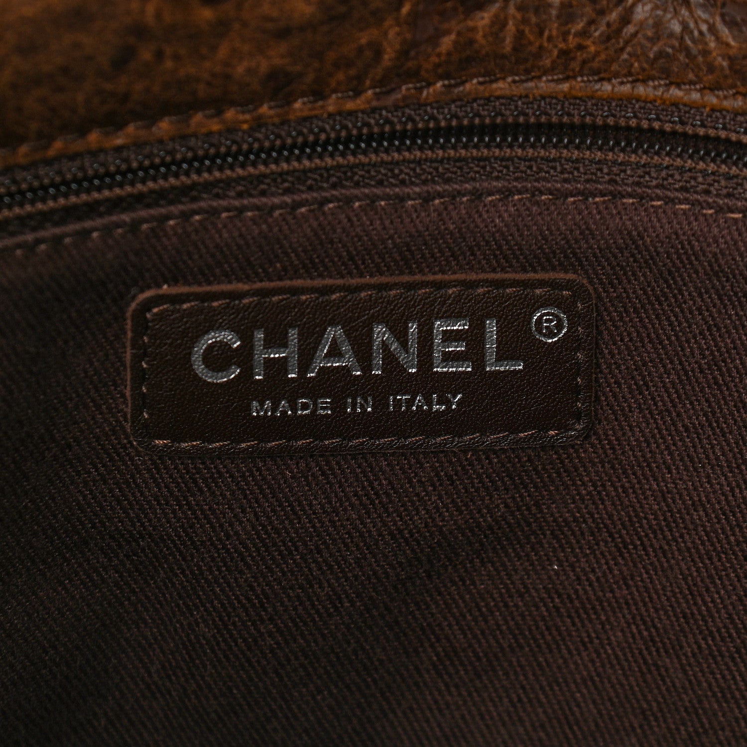 Chanel Aged Crumpled Calfskin Vintage Flap Brown 6 of 9