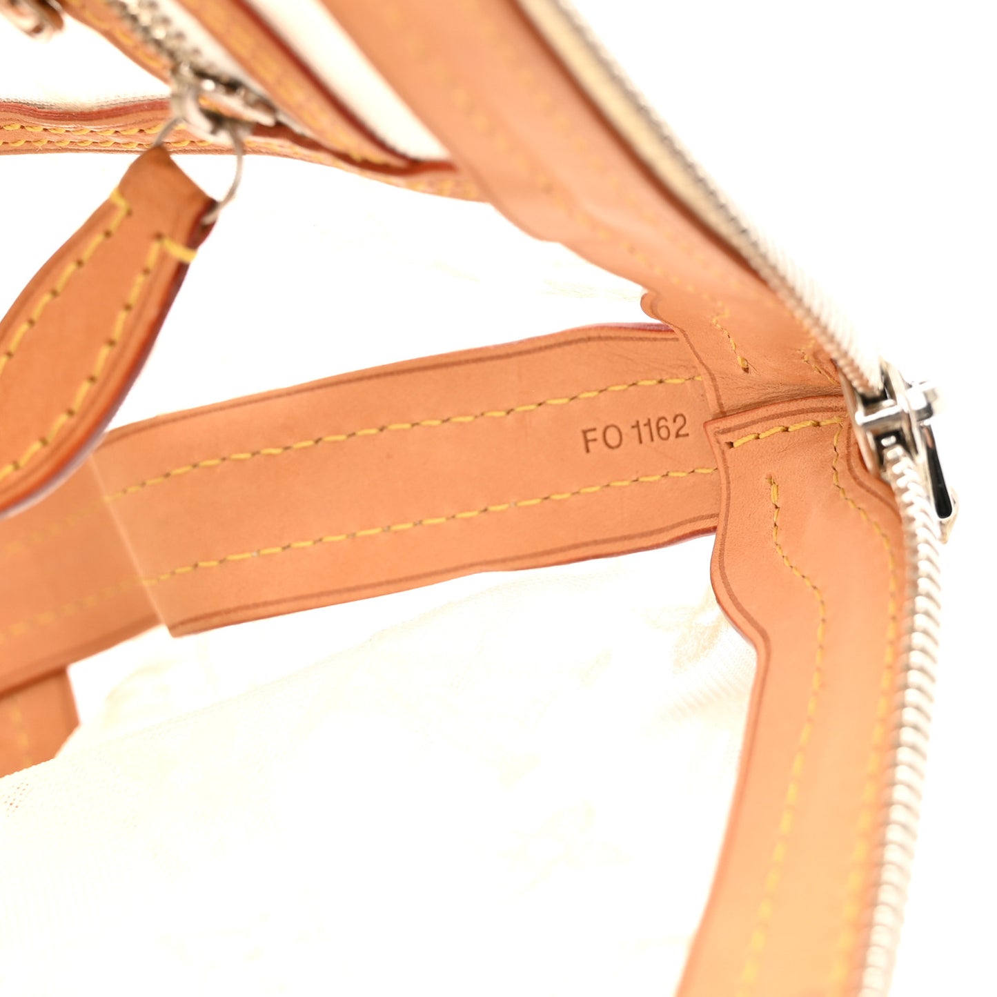 Monogram Transparence Lockit East-West White
