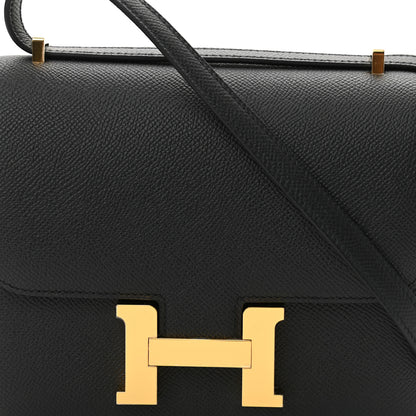 Hermes Epsom Constance 18 Black 8 of 10