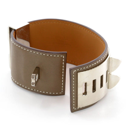 Hermes Swift Collier de Chien CDC Bracelet Etoupe 6 of 8