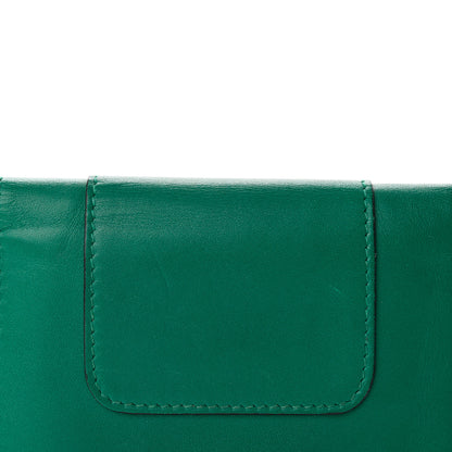 Bulgari Serpenti Calfskin Card Case Emerald Green Amethyst 5 of 12
