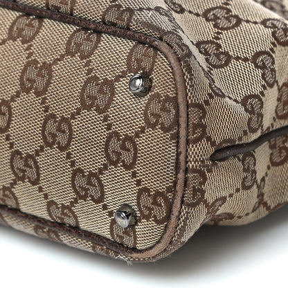 Gucci Monogram Signature Tote Dark Brown 11 of 41