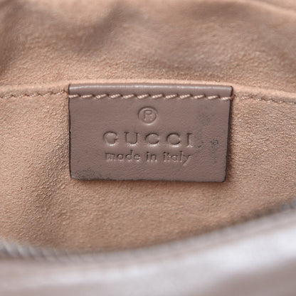 Gucci Calfskin Matelasse Mini GG Marmont Chain Shoulder Bag Porcelain Rose 6 of 7