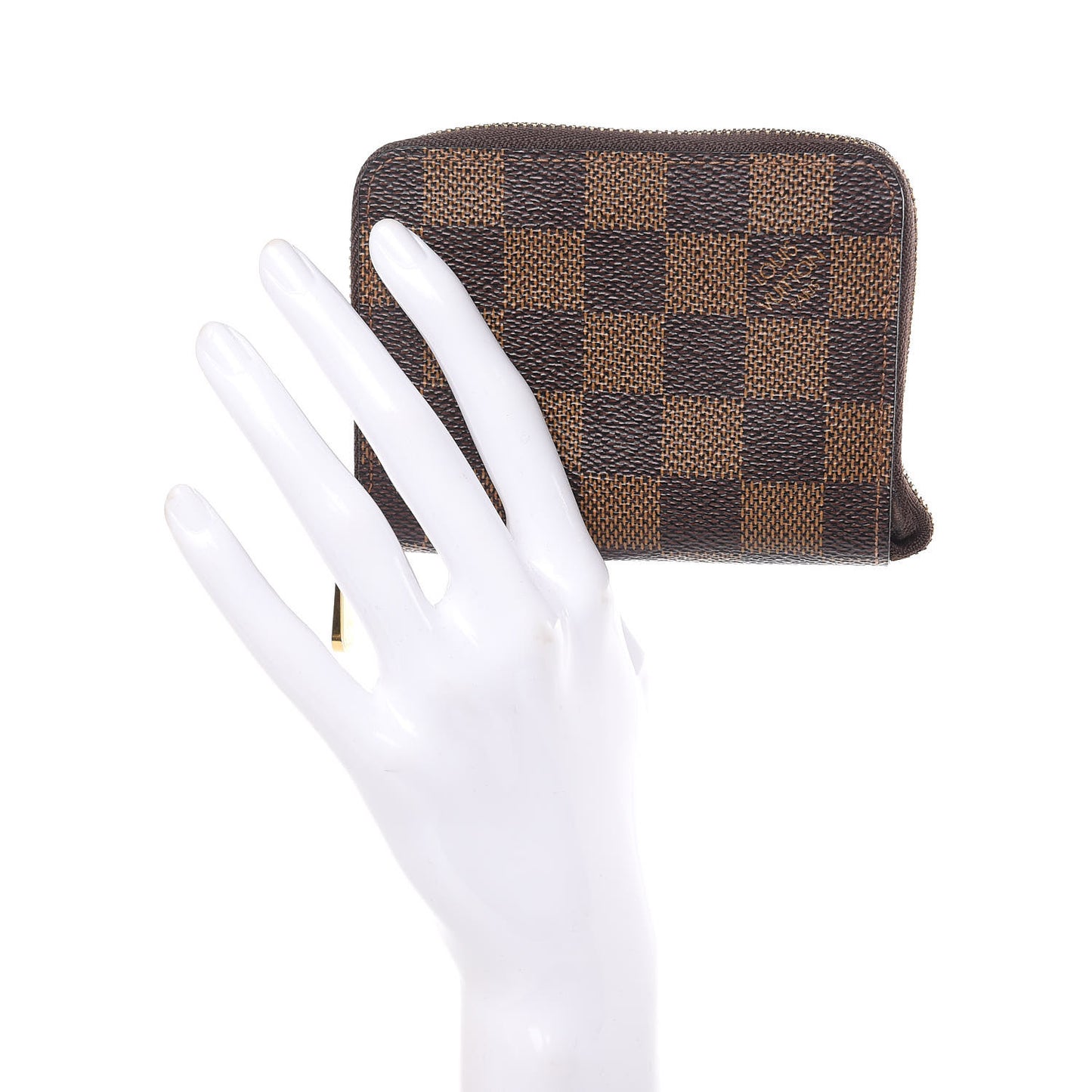 Damier Ebene Zippy Coin Purse