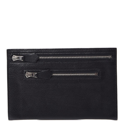 Hermes Veau Rodeo Zippered Pouch Black 1 of 7