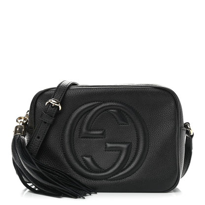 Gucci Pebbled Calfskin Small Soho Disco Bag Black 1 of 10