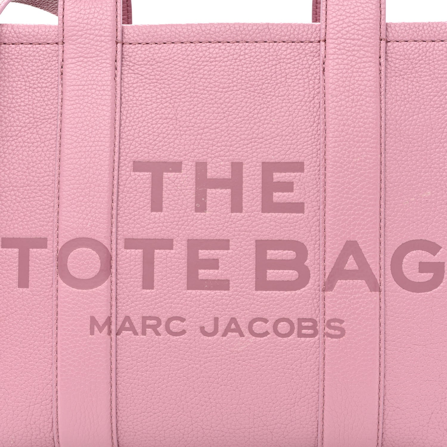 Marc Jacobs Grained Calfskin Medium The Tote Bag Lilas 8 of 11