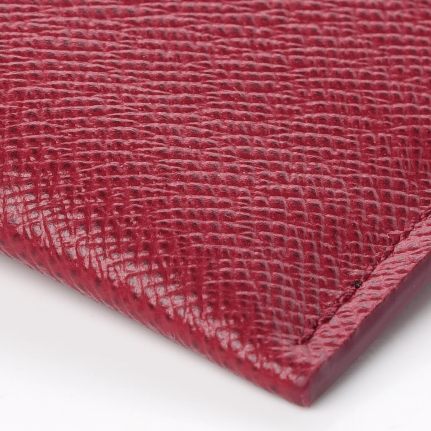 Calfskin Felicie Card Holder Insert Fuchsia