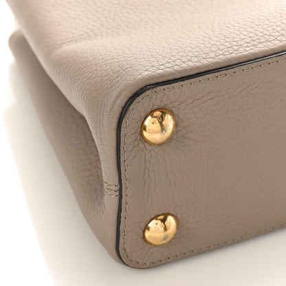 Louis Vuitton Taurillon Capucines BB Galet 7 of 10